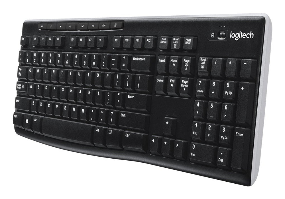 Logitech Wireless Keyboard K270 Teclado Rf Inalámbrico Qwerty Nórdico