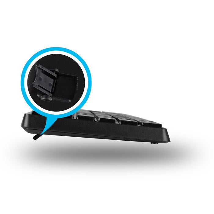 EAN 8435430617726 - NGS Allure Kit, QWERTY, ES teclado Ratón incluido Universal RF inalámbrico Negro imagen 6