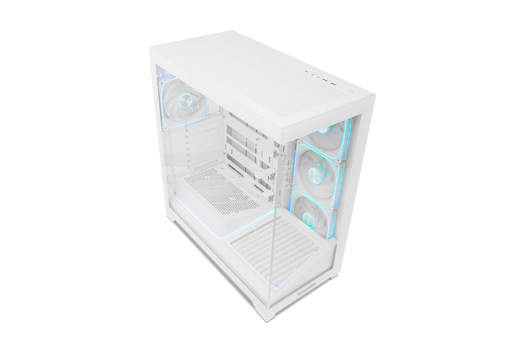 Caja Pc Gaming Semitorre Nox Hummer Blade Blanca