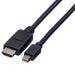 EAN 7611990134007 - ROLINE 11.04.5791 adaptador de cable de vídeo 2 m Mini DisplayPort Negro imagen 1