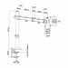 EAN 8436574703429 - AISENS DT32TSR-039 soporte para monitor 81,3 cm (32") Escritorio Negro imagen 6