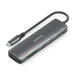 EAN 8435739903148 - AISENS ASUC-7P025-GR base para portátil y replicador de puertos Alámbrico USB 3.2 Gen 1 (3.1 Gen 1) Type- imagen 1