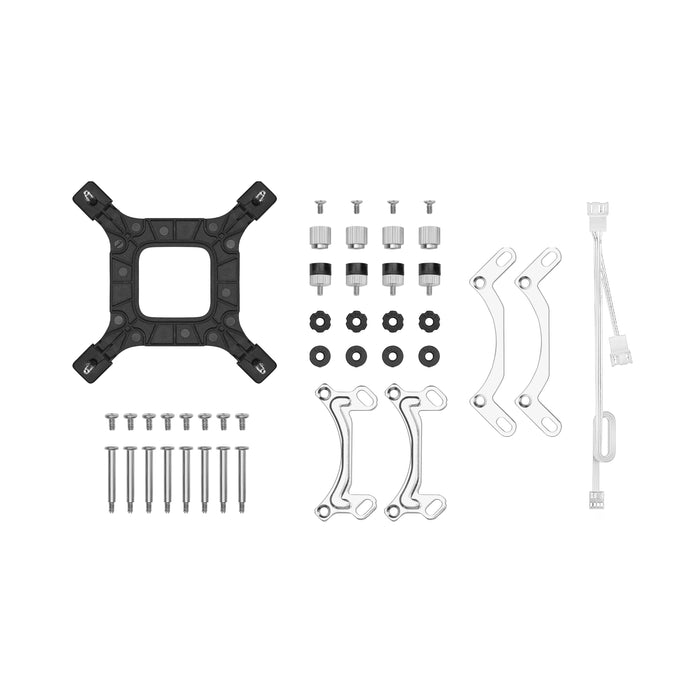 EAN 6933412728290 - DeepCool LE520 WH Procesador Sistema de refrigeración líquida todo en uno 12 cm Blanco 1 pieza(s) imagen 6