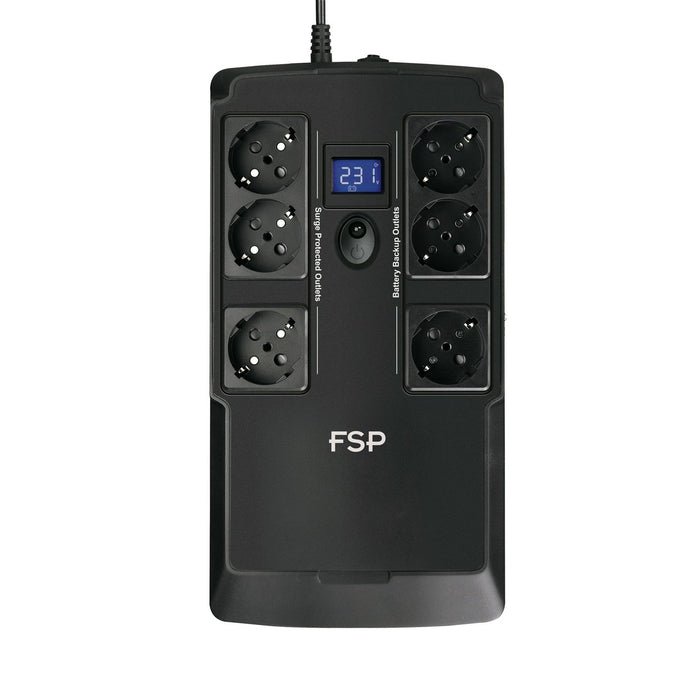 EAN 4713224521119 - FSP NanoFit 600 sistema de alimentación ininterrumpida (UPS) En espera (Fuera de línea) o Standby (Offlin imagen 2