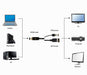 EAN 8716309121484 - Gembird A-HDMIM-DPF-01 adaptador de cable de vídeo 0,1 m HDMI tipo A (Estándar) DisplayPort + USB Type-A  imagen 3