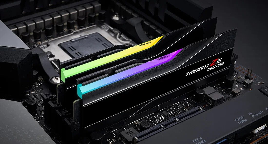 EAN 4711549510528 - G.Skill Trident Z5 Neo RGB F5-6000J3444F64GX2-TZ5NR módulo de memoria 128 GB 2 x 64 GB DDR5 5600 MT/s 288 imagen 5