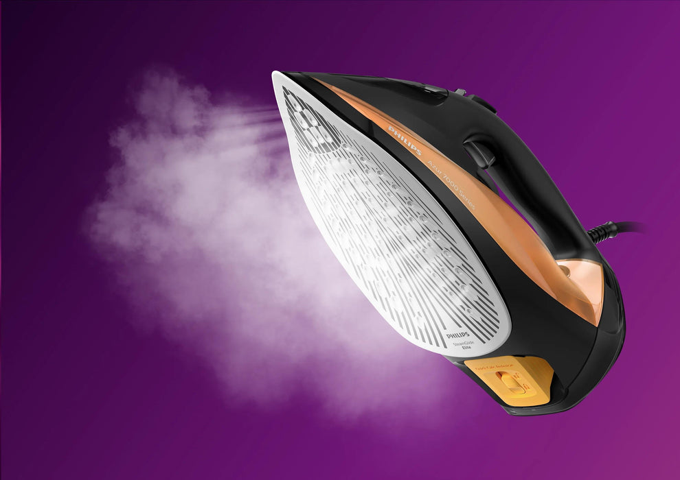 EAN 8720389015724 - Philips 7000 series DST7040/80 plancha Plancha a vapor Suela SteamGlide Elite 3000 W Negro imagen 5