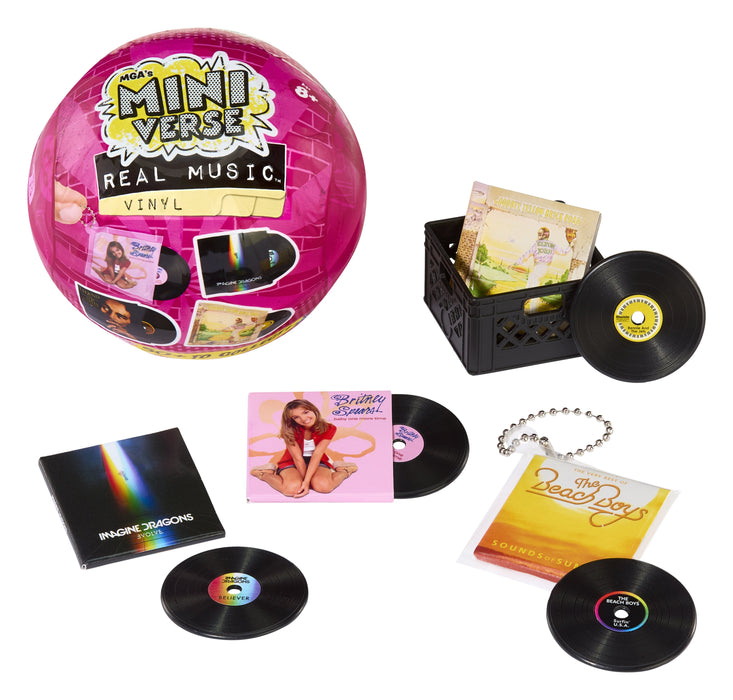 Mga Entertainment Mga'S Miniverse Real Music Vinyl - Mini Playable Vinyl Records (Artículo Surtido) 247906-Euc
