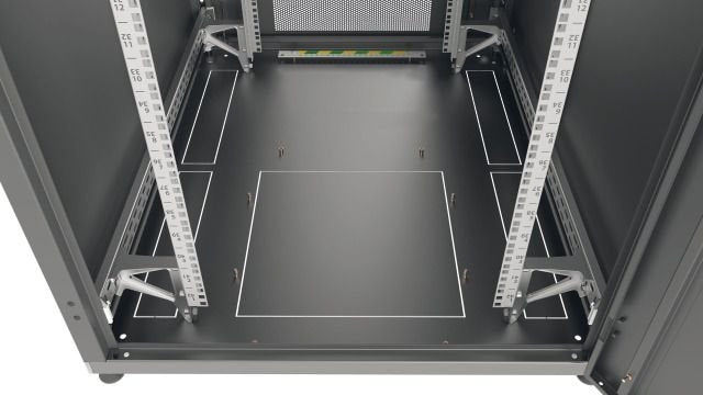 Armario  Rack Efb 19" Pro 42he, 800x1200 Mm, F+R=1-Tlg., Ral7035