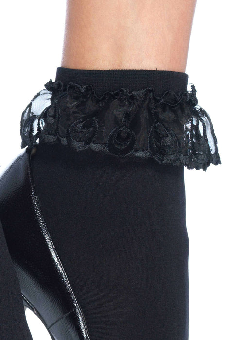 EAN 0714718004396 - Leg Avenue 3013_00122 pantis y media Negro imagen 2