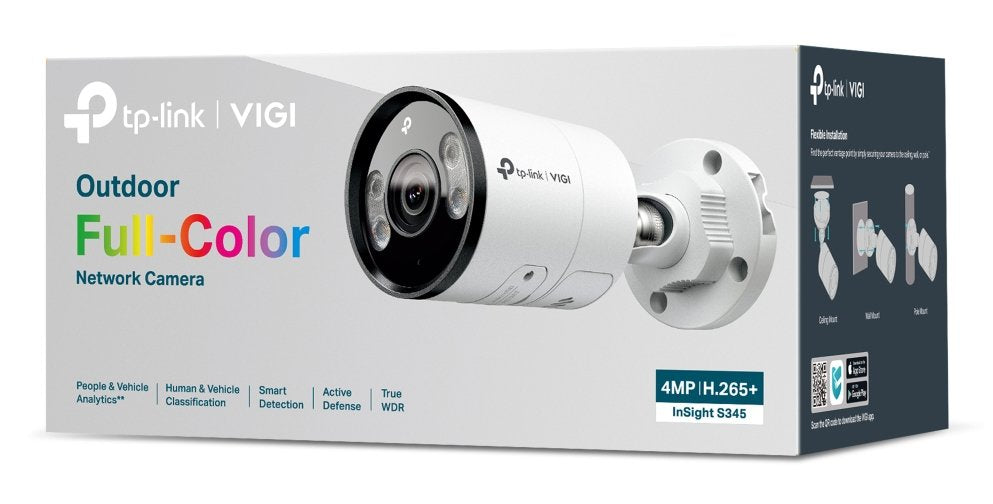 EAN 8885020628067 - TP-Link INSIGHT S345 Bala (forma) Cámara de seguridad IP Exterior 2688 x 1520 Pixeles Pared imagen 4