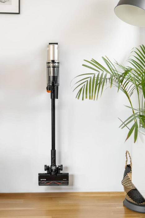 EAN 3838783075857 - Gorenje SVC259441NFGO Aspiradora escoba 2 en 1 Batería Secar HEPA Sin bolsa 0,6 L 350 W Oro imagen 12
