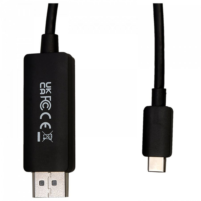 EAN 0662919114720 - V7 V7USBCDP14-2M adaptador de cable de vídeo DisplayPort USB Tipo C Negro imagen 7