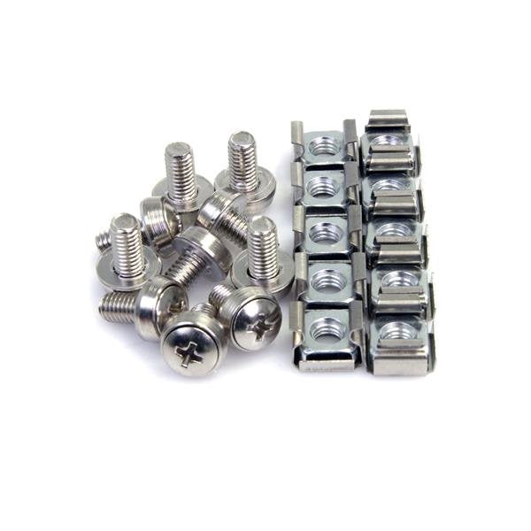 Startech Paquete 100 Tornillos Y Tuercas Enjaulada