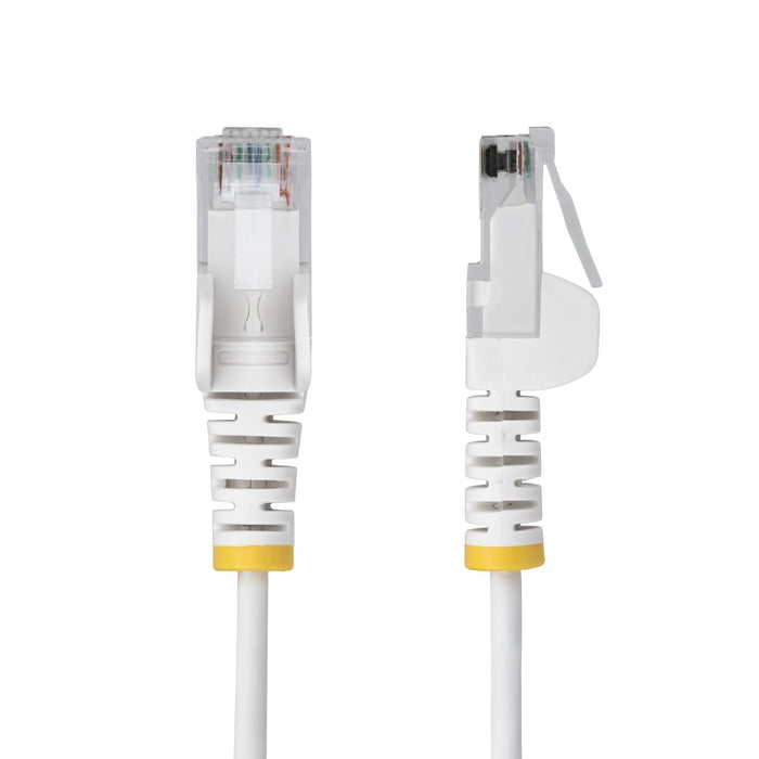 EAN 0065030919012 - StarTech.com N6PAT10MWHS cable de red U/UTP (UTP) Alrededor imagen 2