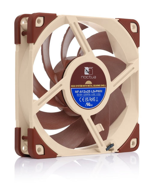 EAN 9010018100556 - Noctua NF-A12x25 Carcasa del ordenador Ventilador 12 cm Beige, Marrón imagen 2