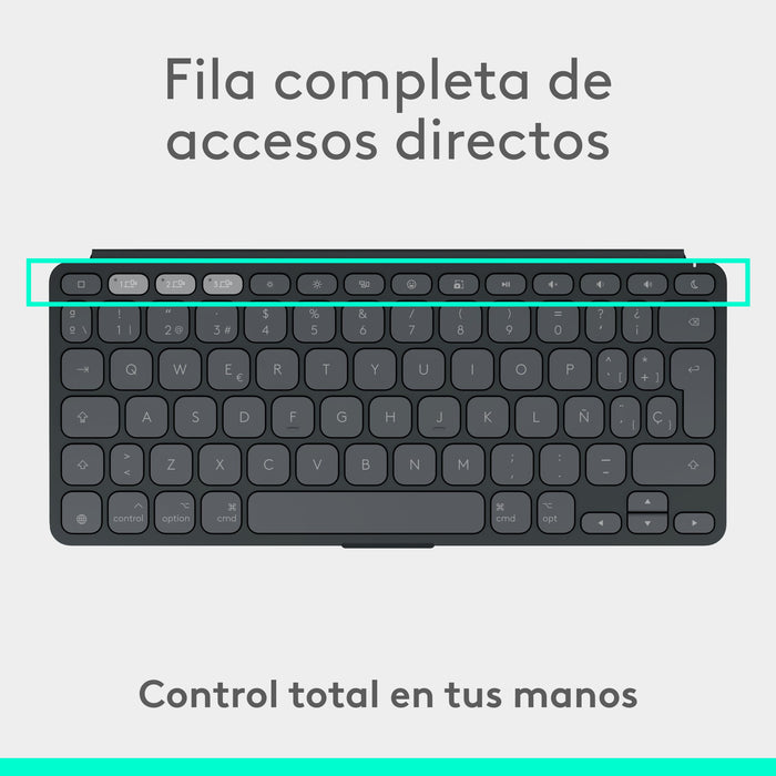 EAN 5099206126039 - Logitech 920-013010 teclado para móvil Español Bluetooth Grafito imagen 9