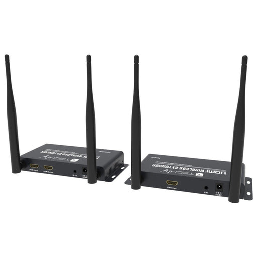 EAN 8059018365610 - Techly IDATA HDMI-WL212 extensor audio/video Transmisor y receptor de señales AV Negro imagen 2