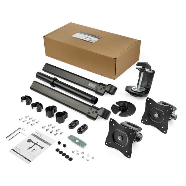 EAN 0065030879262 - StarTech.com ARMBARDUOG soporte para monitor 68,6 cm (27") Negro imagen 9