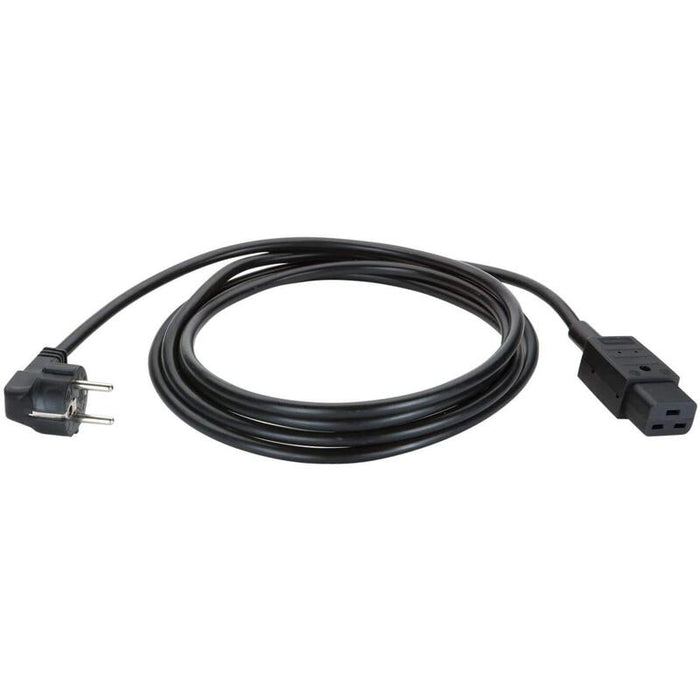 Bachmann, Cable De Alimentación H05vv-F 3g0,75mm² Sw, 2,0m, Tipo 30 35 C13