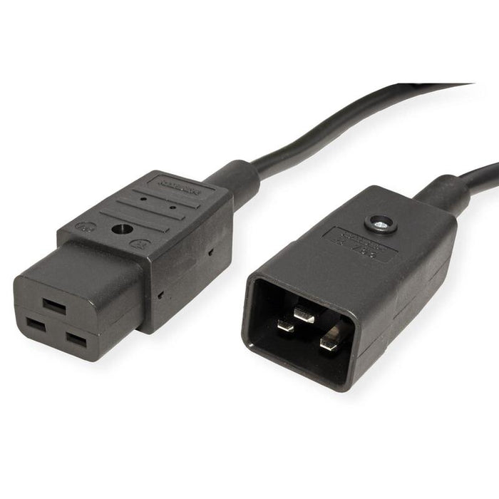 Bachmann Cable De Alimentación Iec320 C19-C20 16a 250v Conexión Iec Negro 2m