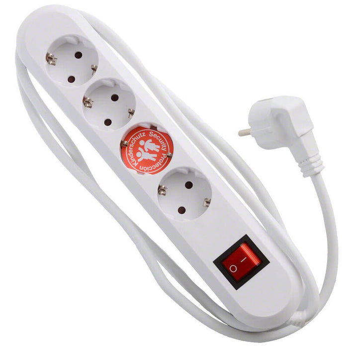 Bachmann Regleta Smart 4 Salidas Blanco 1,5m, Con Interruptor