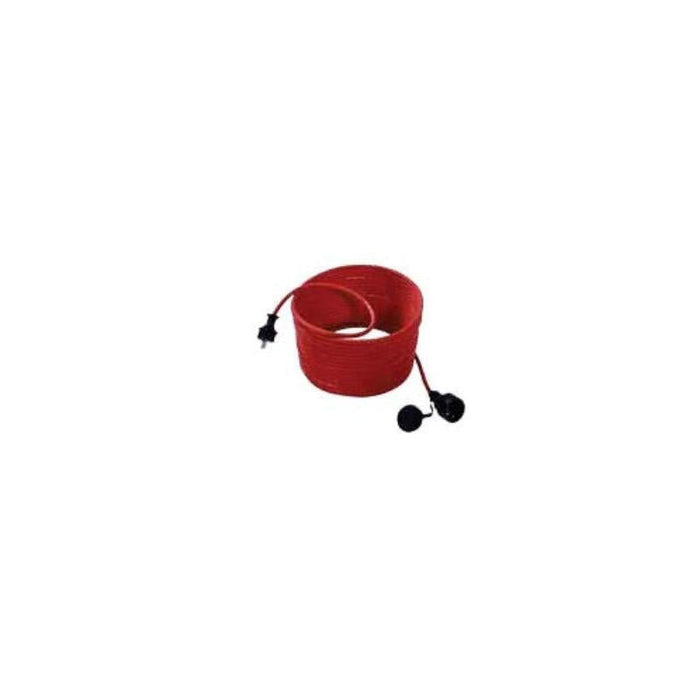 Bachmann Rasenmherverlngerung Schutzkontakt 16a 250 Vac Rot 25m Gummi   Neopren