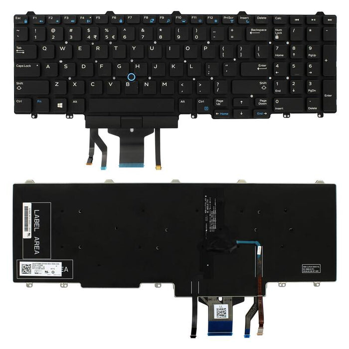 Backlit English-International  Laptop Keyboard With 106 Keys