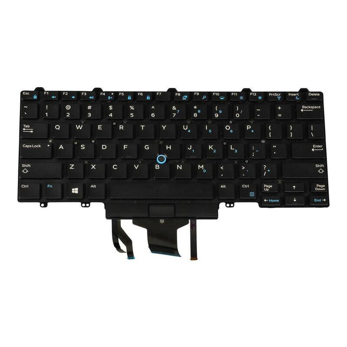 Backlit Keyboard For Latitude  Laptops, 82 Keys, English-Us