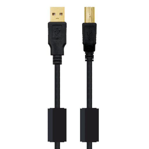 EAN 8433281004467 - Nanocable 10.01.1205 cable USB USB 2.0 5 m USB A USB B imagen 2