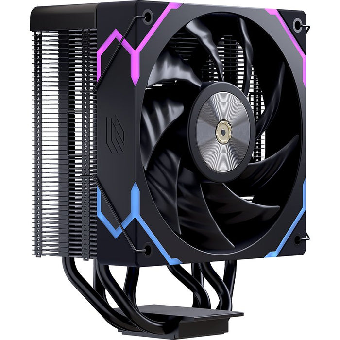 EAN 6977277369182 - Einarex EXAC-VT-100-R-B sistema de refrigeración para ordenador Procesador Refrigerador de aire 12 cm Neg imagen 2