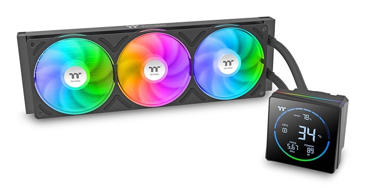 Refrigeración Líquida Cpu K Thermaltake Th360-S V3 Argb Sync Aio Negro