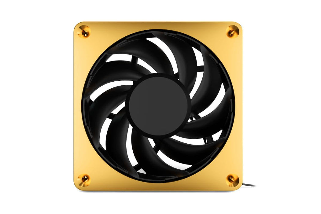 Alphacool Apex Mealth Metall Ventilador 120 Mm, 2.000 U/Min - Gold