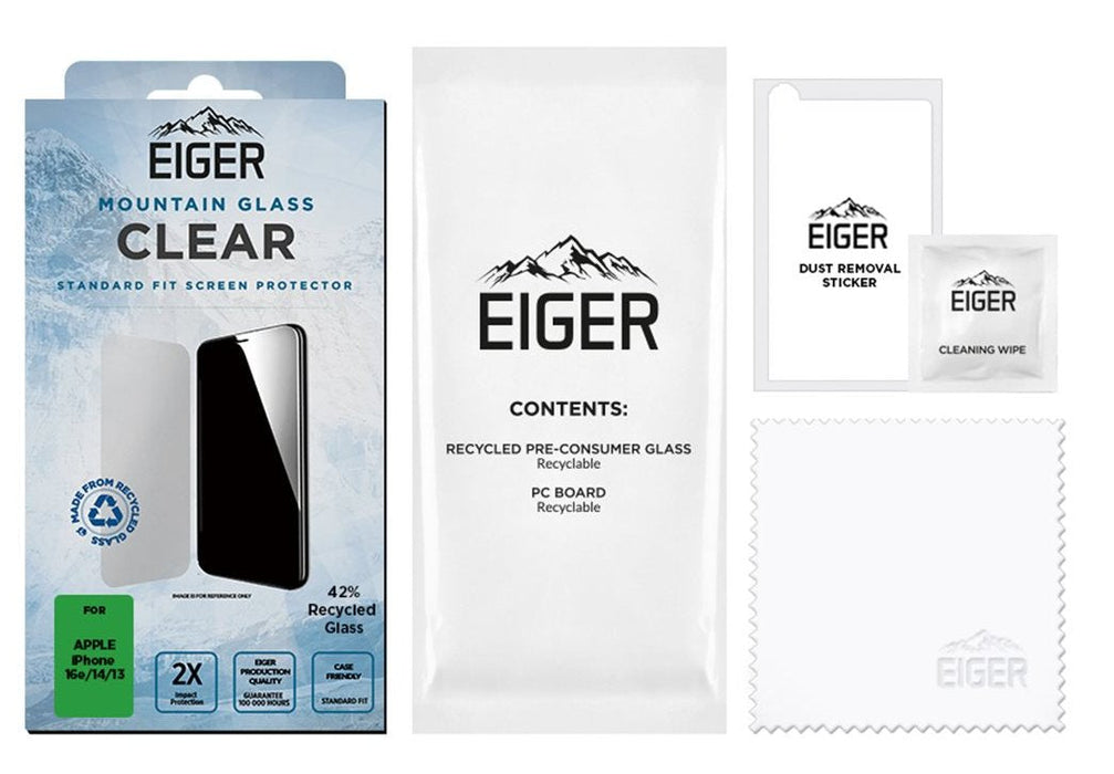 Eiger Sp Mountain Black Privacy Iphone 16e/14/13/13pro