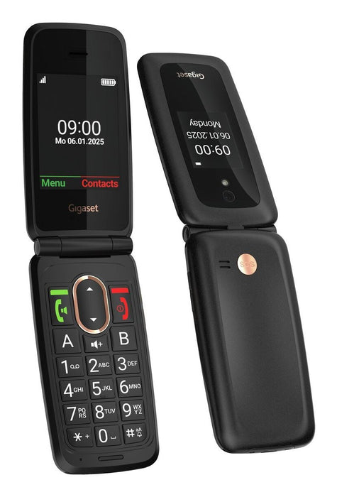 EAN 4255781906409 - Gigaset GL795 7,11 cm (2.8") 142 g Negro Teléfono para personas mayores imagen 2