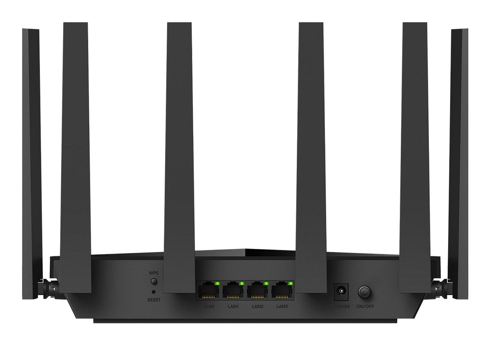 EAN 6971690793357 - Cudy WR11000 router inalámbrico 2.5 Gigabit Ethernet Tribanda (2.4 GHz / 5 GHz / 6 GHz) Negro imagen 2