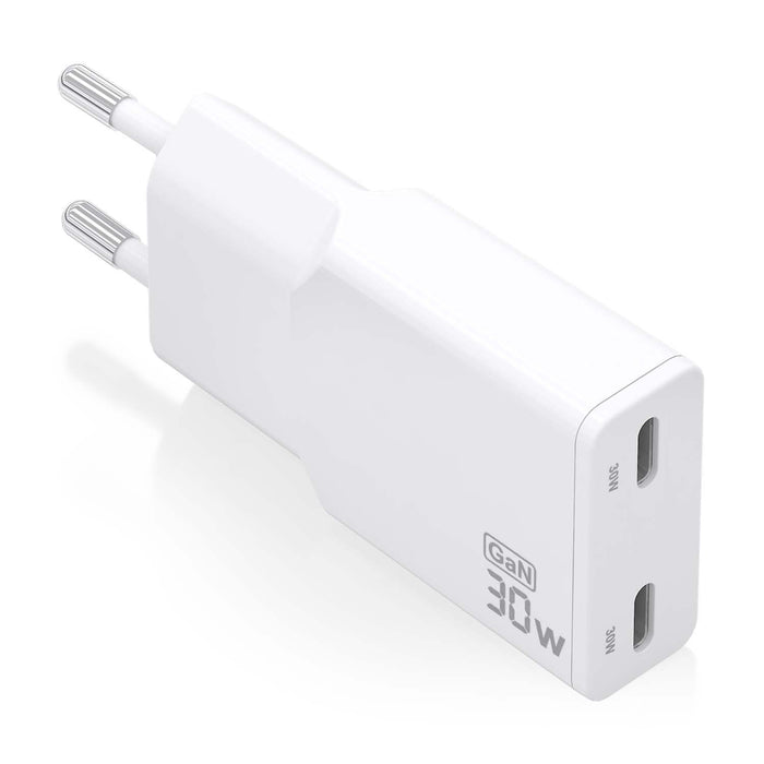 EAN 8435739902554 - AISENS ASCH-30W2P048-W cargador de dispositivo móvil Cámara digital, MP3, MP4, Teléfono móvil, Navegante, imagen 1