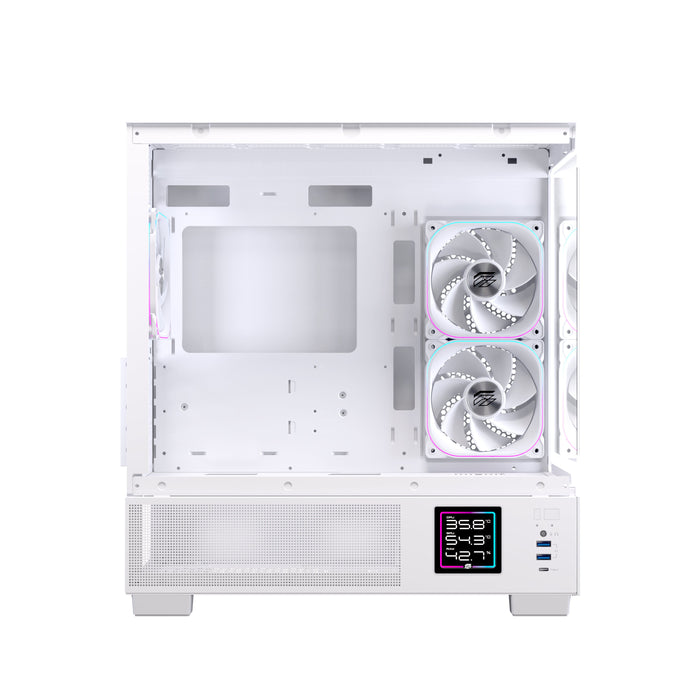 EAN 6977277360073 - Einarex EXCS-SM-51DR-W carcasa de ordenador Micro Torre Blanco imagen 6
