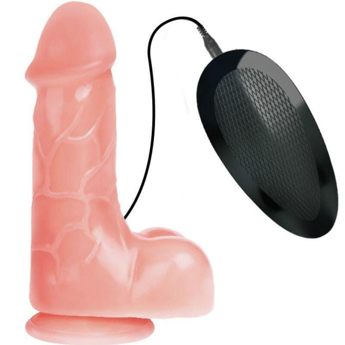 Baile - Vibrador Realístico Bárbara Natural 22 Cm