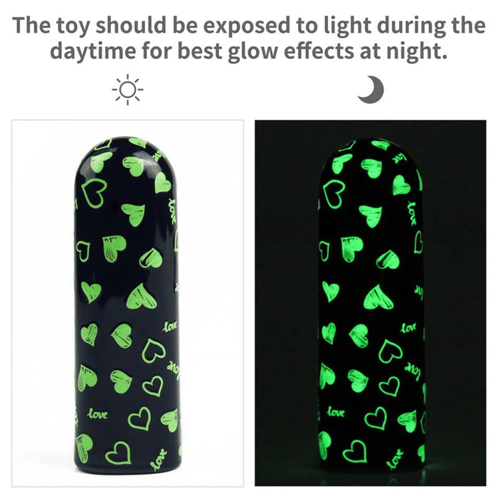 Bala Vibradora Brilla En La Oscuridad Glow-In-The-Dark