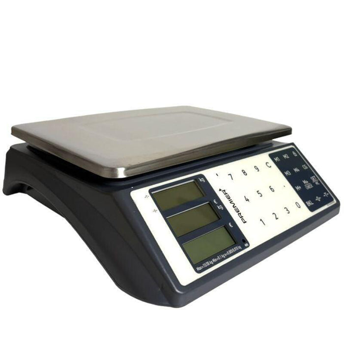 Balanza Premier Sc-One Hasta 30kg Azul Y Blanca