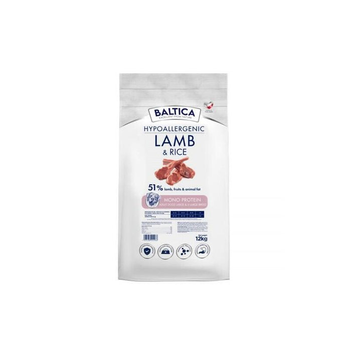Baltica Nutraceutic Hypoallergenic Lamb & Rice L / Xl   12kg