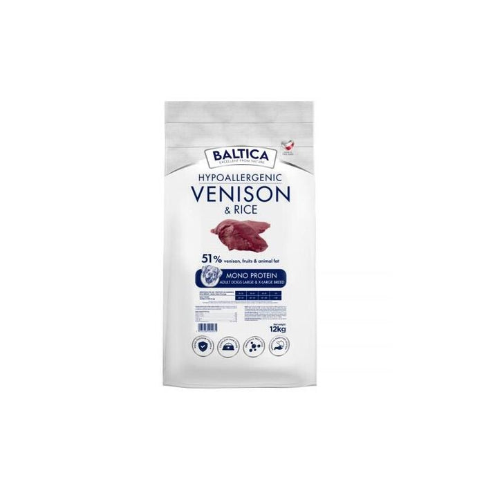 Baltica Nutraceutic Hypoallergenic Venison & Rice L / Xl 12kg