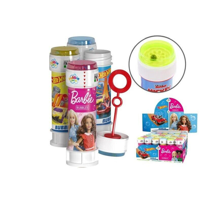 Banki Mydlane 60 Ml Display 36 Sztuk Mattel Barbie-Hot Wheels