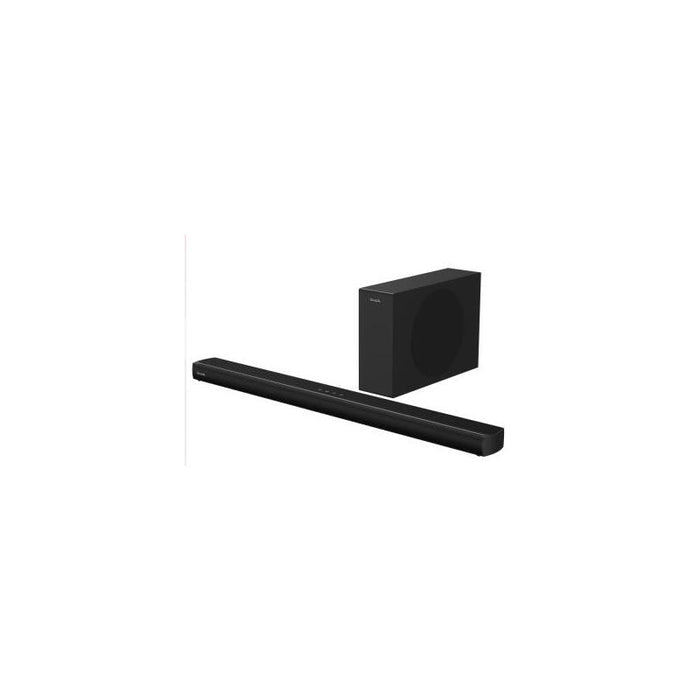 Barra De Sonido Mas Subwoofer 2.1 Aiwa He-1200sw 120w 4x2 Y 2x1,5 + 60w5,25"X1 Bt Hdmi-Arc I-Optica