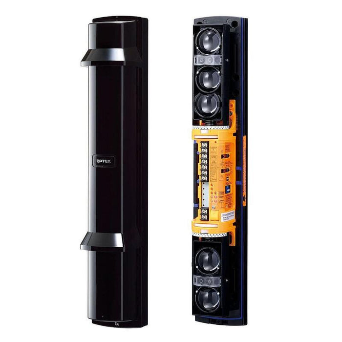 Barrera De Infrarrojos 4 Haces Protección Perimetral 100m Doble Modulación, 4 Frecuencias Antifog Optex Sl-350qdm