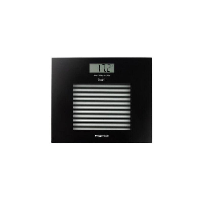 Báscula De Baño Magefesa Goodfit Mgf1500 - Hasta 180kg · Negro