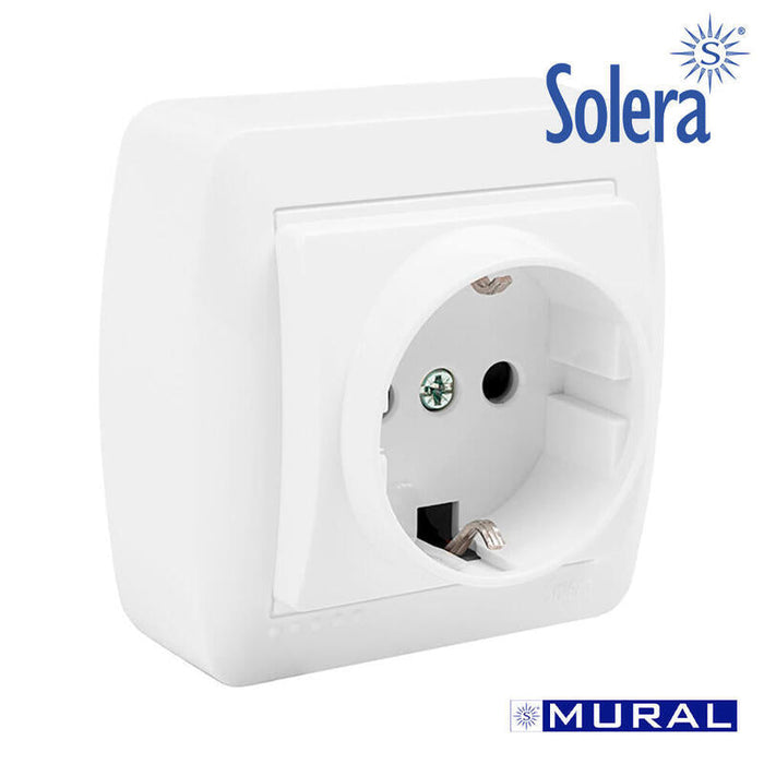 Base Bipolar Con T/Tl 74x72x28mm S. Mural Solera Mur60u