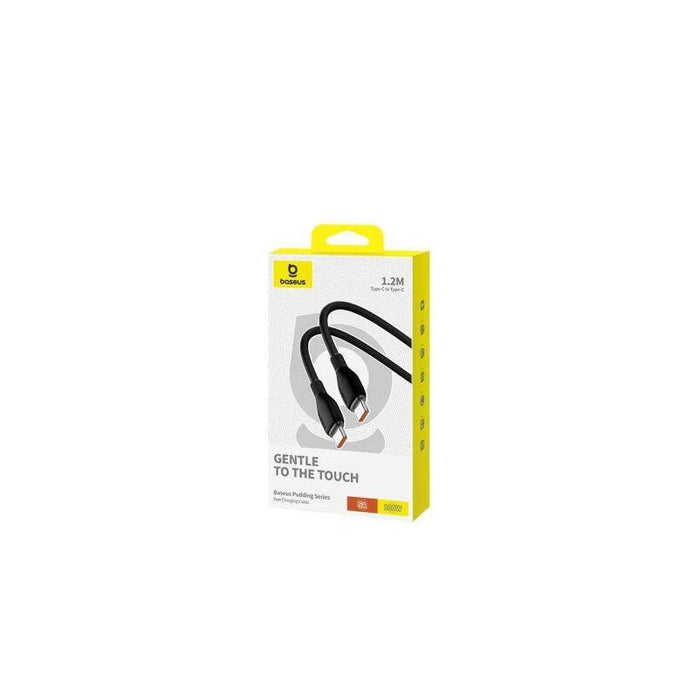 Baseus Cable Type-C - Type-C Pudding Series 480mb/S, 100w, 1.2m, Black (P10355702111-B1)