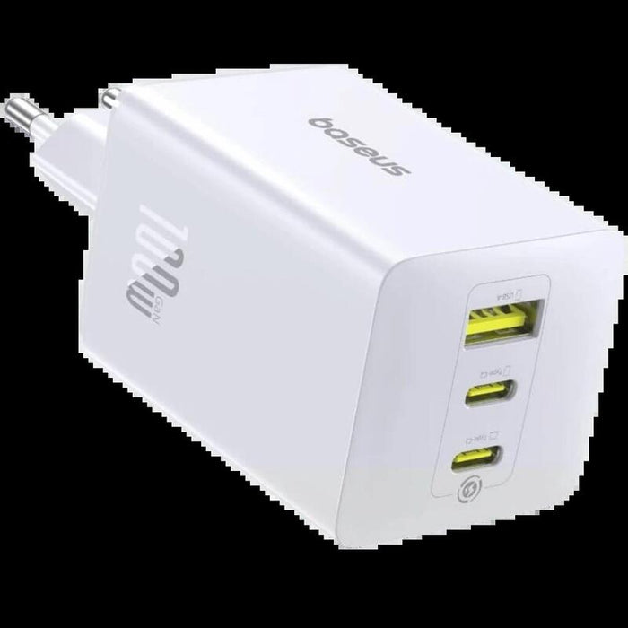 Baseus Enerfill Fe11 100w Gan 6 2xusb-C + Usb-A Blanco
